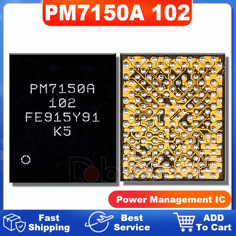 

102 новый оригинальный чип питания PM7150A, интегральная схема питания BGA PMIC PM IC, чип управления питанием, интегральные схемы, чипсет, 1 шт.