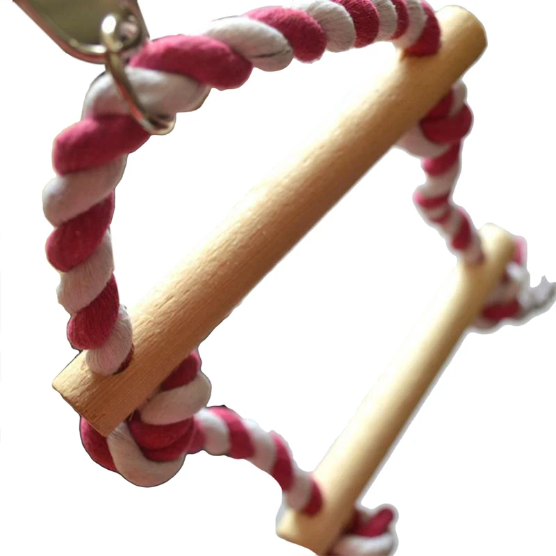 

New Bird Toys Hanging Multicolor Rope Toys Type For Rope Bungee Bird Toy Birds Standing Parrot Bird Toys Accessories Supplies