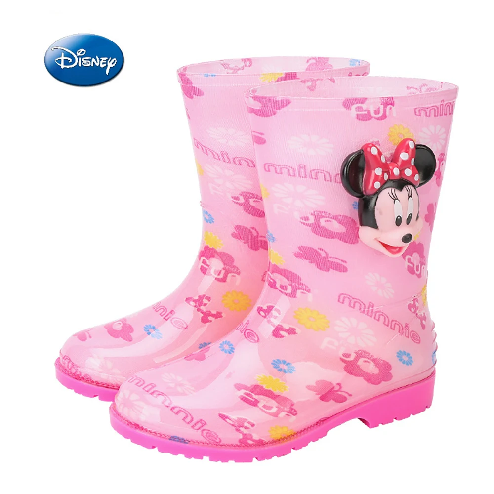 Непромокаемые сапоги для девочек и мальчиков Мультяшные диснеевские