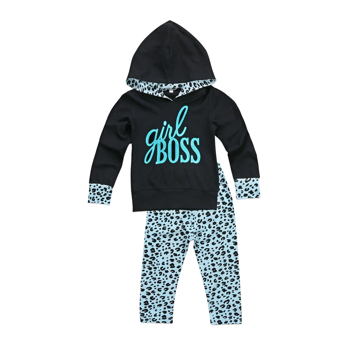 Коллекция 2019 года Осенняя детская одежда для девочек толстовка с капюшоном и