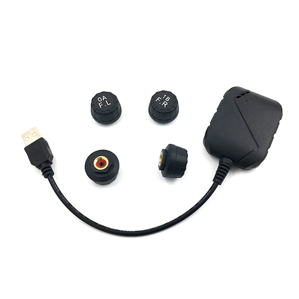 Система мониторинга давления в шинах TPMS Android USB TMPS для автомобильного радио