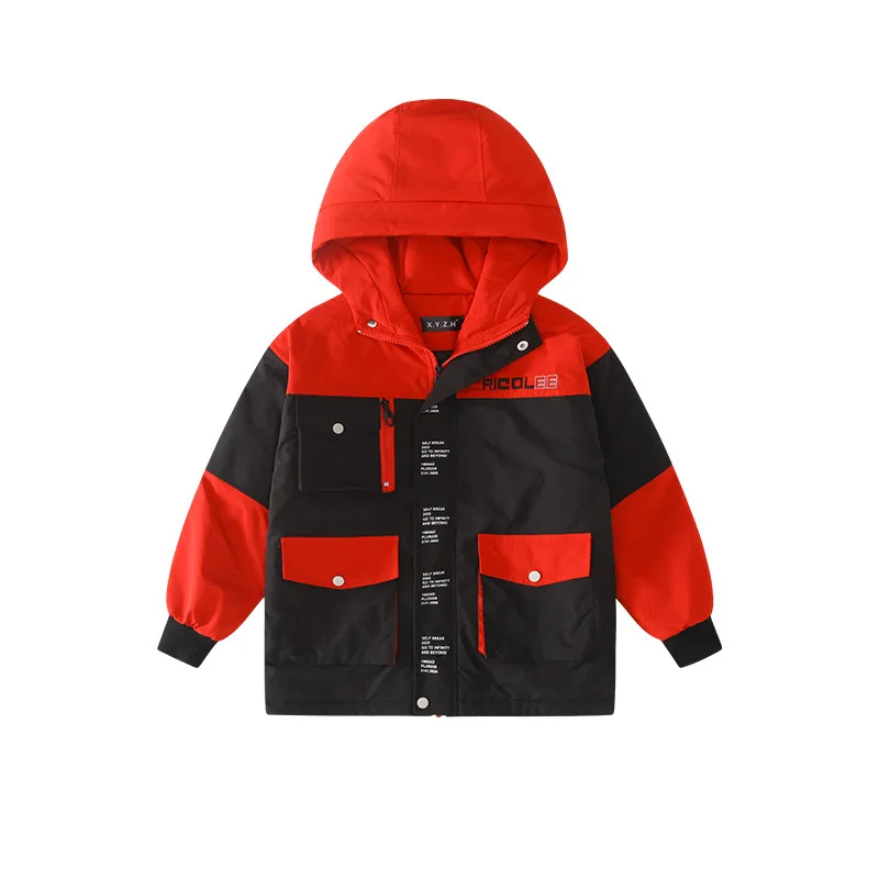 

Cardigan Spring Autumn Boy Coat Jackets Overcoat Outwear Top Kids Costume Teenager Gift Children Clothes High Quality Plus Size