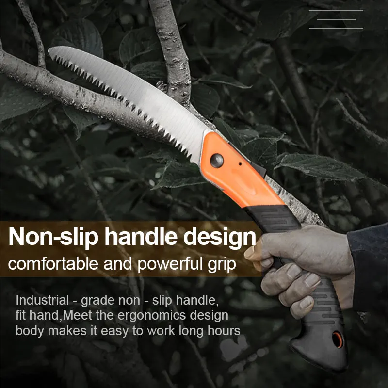Складная пила для обрезки деревьев Кемпинг Садоводство Охота резка дерево ПВХ
