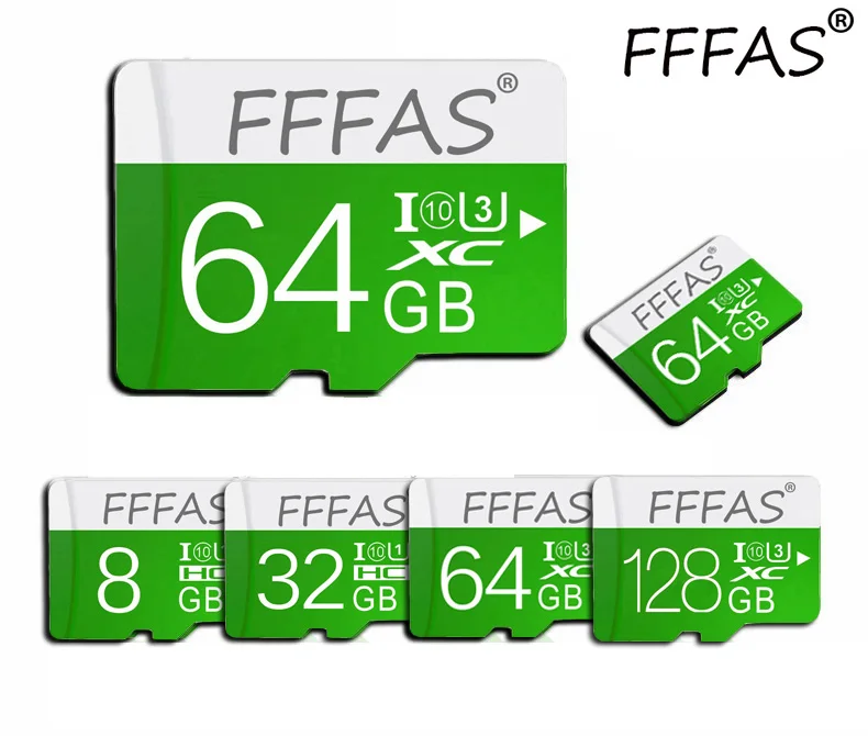Высокоскоростная карта памяти Micro SD C10 128 ГБ 8 16 32 64 Мини TF Microsd с бесплатным