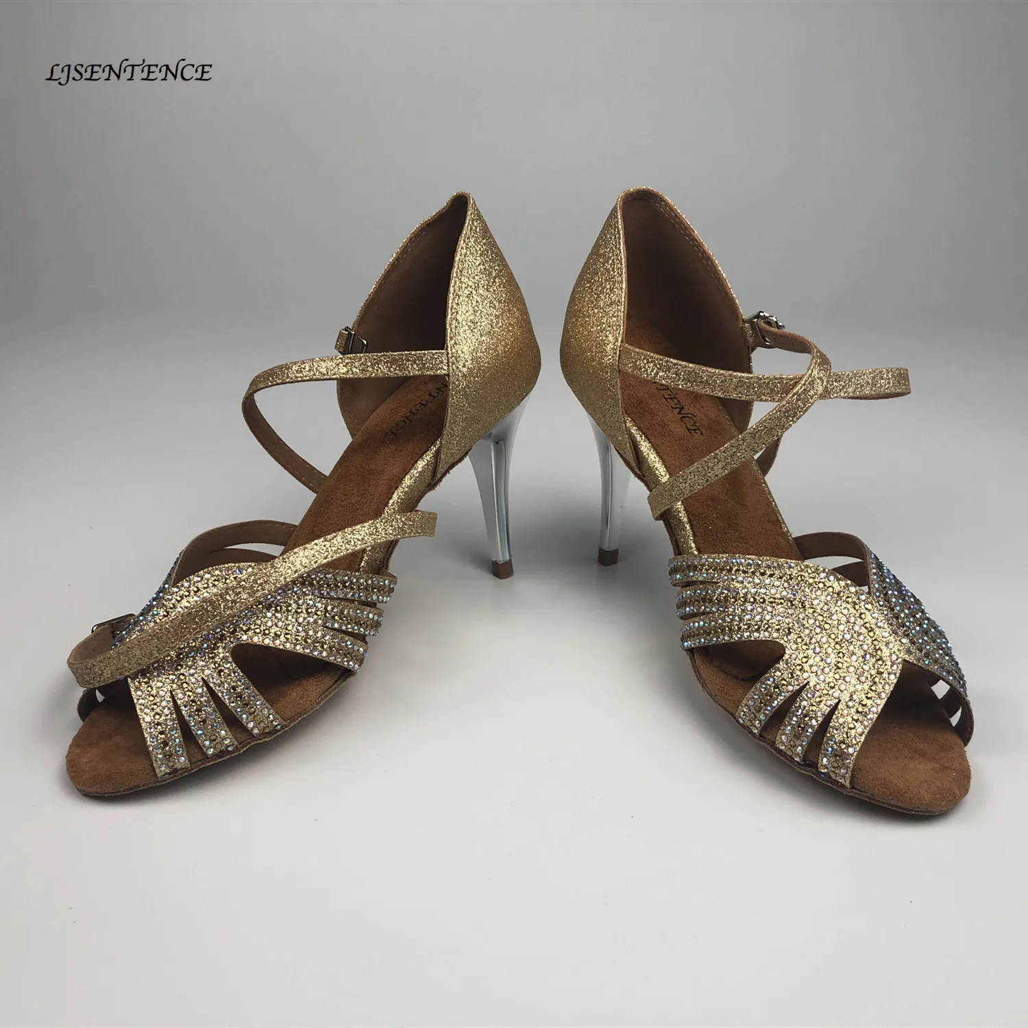 Танцевальная обувь для сальсы женские туфли на высоком каблуке 8 5 см 10 каблук