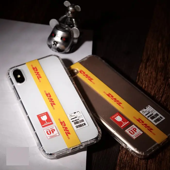 Индивидуальный чехол для телефона с рисунком Dhl Для Iphone X 11 pro Xs Max Xr 10 8 7 6 6s Plus