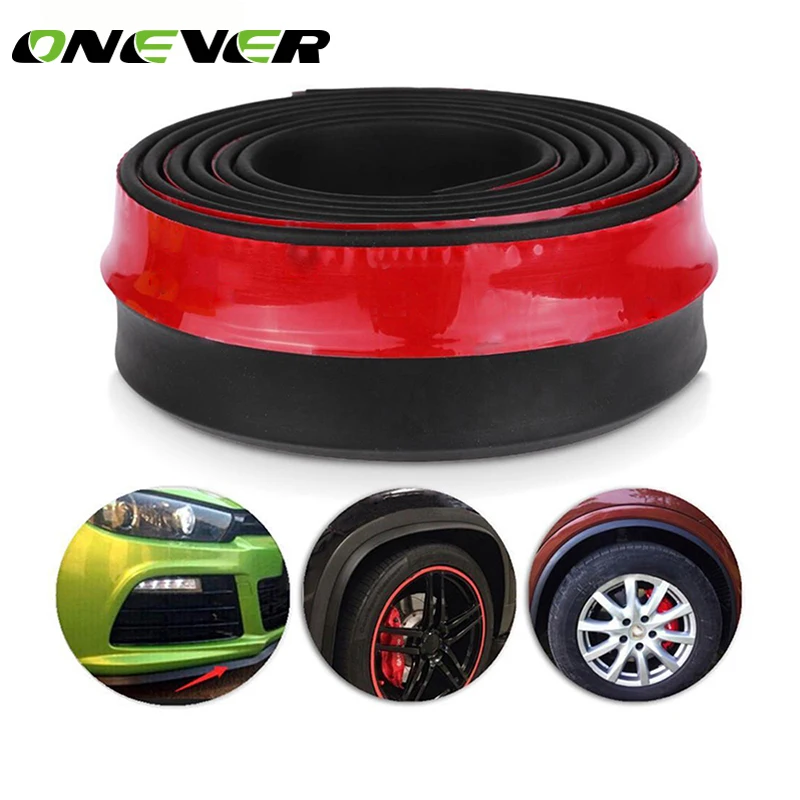 Новый автомобильный протектор 2 5 м разветвитель губ переднего бампера