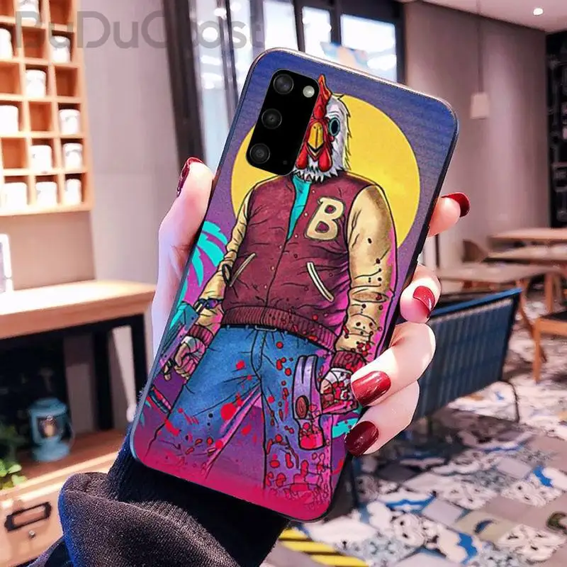 

Game Hotline Miami Phone Case for Samsung S20 plus Ultra S6 S7 edge S8 S9 plus S10 5G