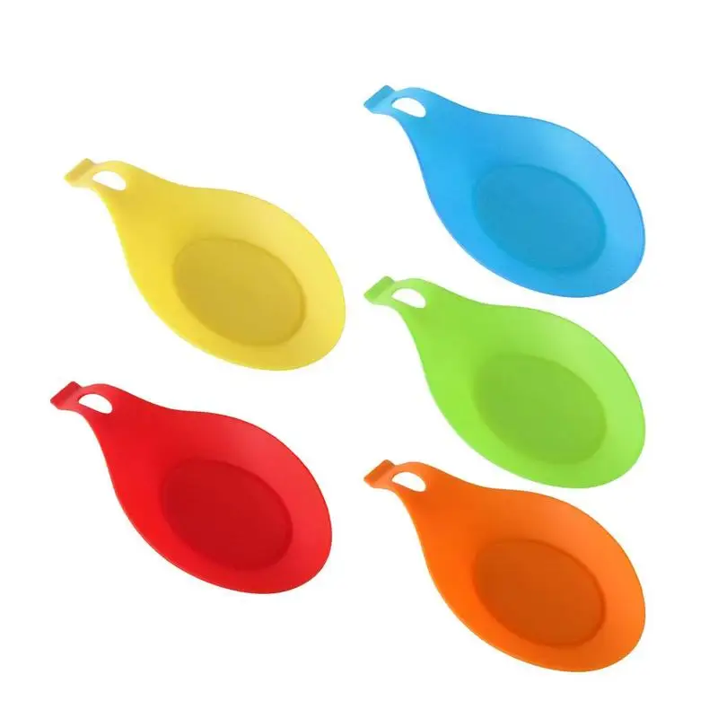 Ложка для столовых приборов силиконовая ложка отдыха термостойкий отдых