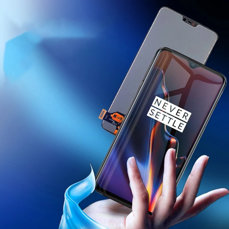 Pantalla LCD para m&oacute;vil, montaje de digitalizador con pantalla t&aacute;ctil para oneplus 3, 3T, 5, 5T, 6, 6T, 7T, 7 pro, 8 pro, 5, 5T, 6, 6T, 7, 7T-2