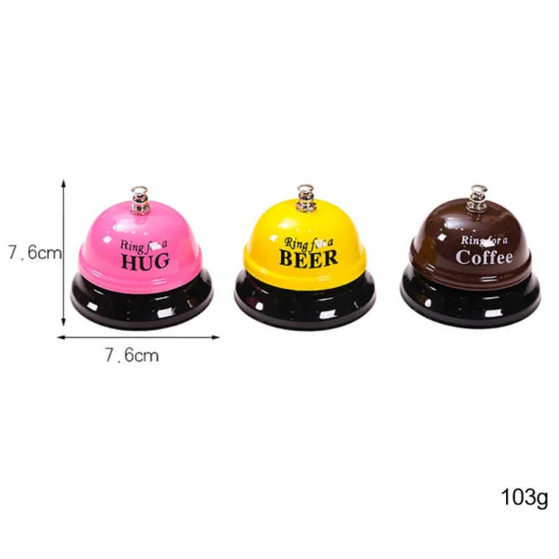 1 шт. металлический звонок-колокольчик для ресторанов в отеле кофейни
