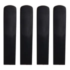 Кларнет, саксофон каучук тростник черный мундштук сила тростника 2,5 для альттенорсопрано саксофон аксессуары