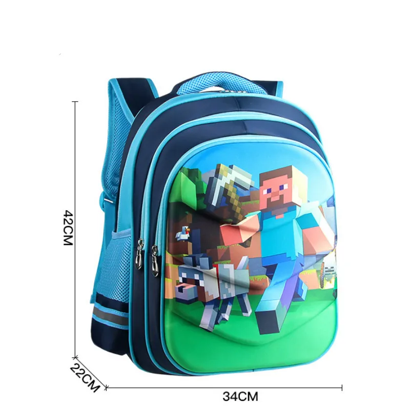 Waterproof Children School Bags For Boys Orthopedic Kids Cartoon primary School Backpacks Schoolbags Kids Mochila Infantil Zip