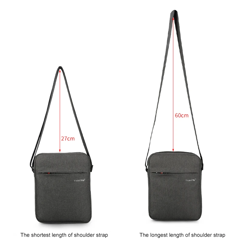 Tigernu модная мужская сумка через плечо мессенджер из Оксфорда деловой портфель