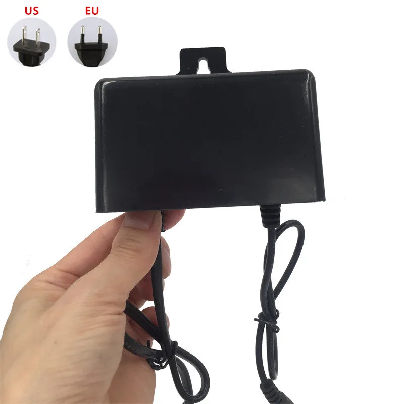 Водонепроницаемый адаптер питания для наружного использования 12 в пост. Тока 2 А 3