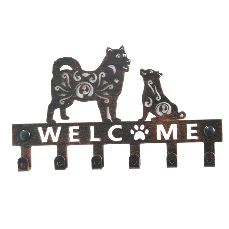 

Dog Coat Hook,Decorative Coat Hooks Wall Mounted Towel Racks for Bathroom,Key Holder Storage Entryway Clothes,Hat Hanger