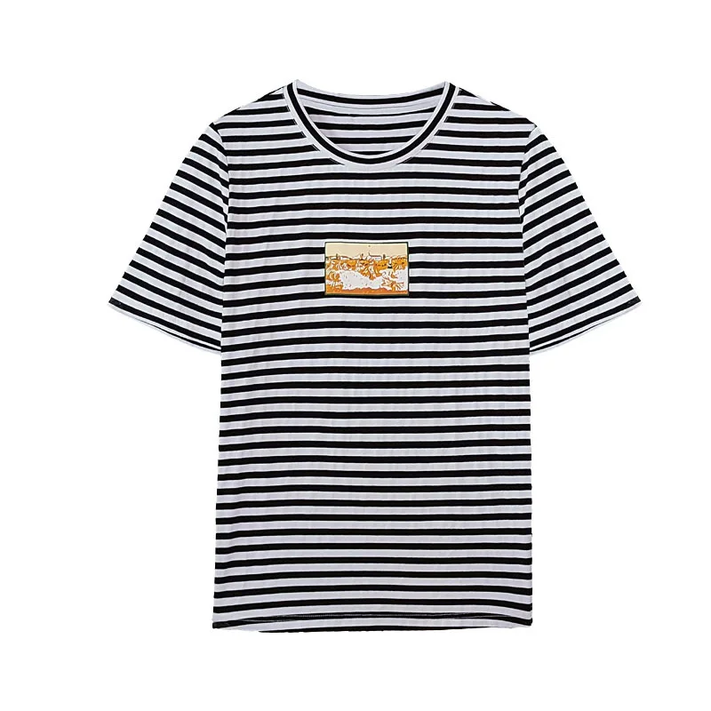 

KW25 New round neck print T-shirt for summer 2021