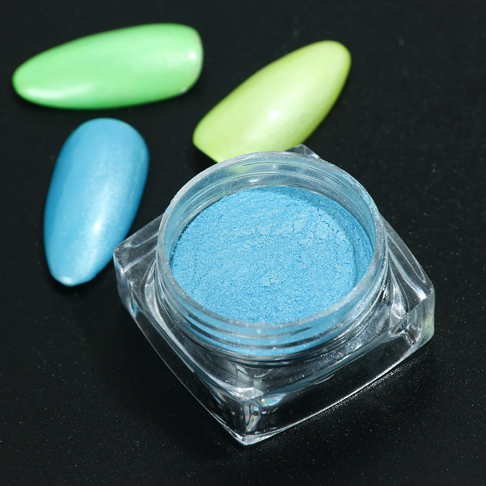 

1pcs Neon Pigment Powder Nail Glitter Gradient Nail Art Decoration Fluorescence Colors Dust Sequin Eyes Decorations Manicure