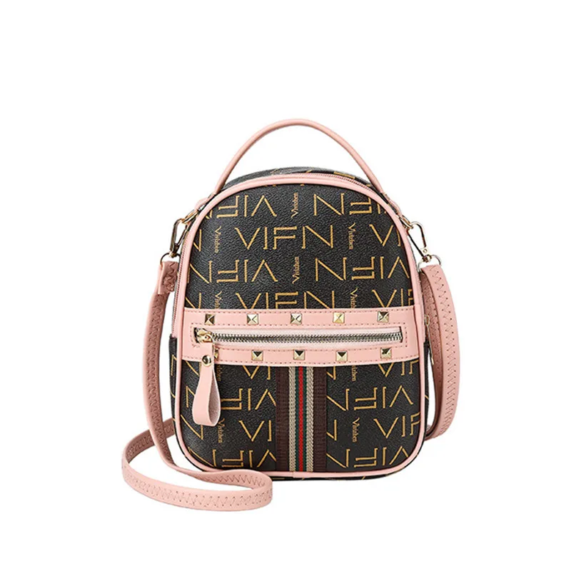 

Vento Marea Mini Backpack Crossbody Bag For Teenage Girl 2020 Revit Women Shoulder Phone Purse Vintage New Trendy Female Bagpack