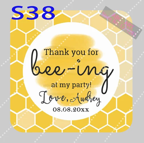 96 штук персонализированные квадратные свадебные наклейки приглашения ярлыки