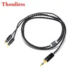 Thouliess 3,56,352,54,4 мм 4pin XLR сбалансированный кабель для наушников, усовершенствованный кабель, провод для наушников SRH1540 SR0 SRH1840 SRH1440