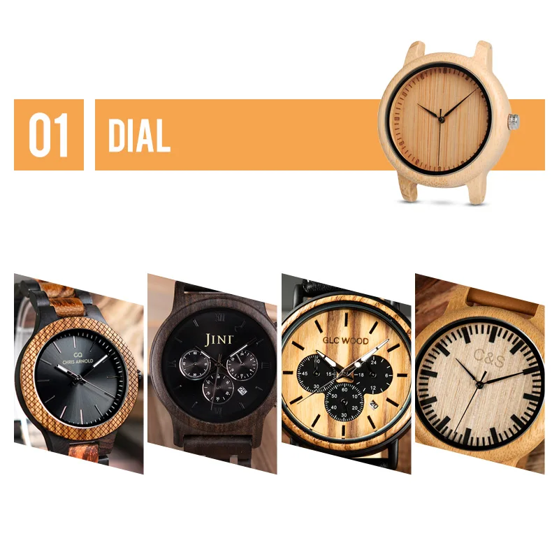 

Personality Creative Design Logo Engraved Carved Customize ONLY Logo cost Laser Charge No Watch