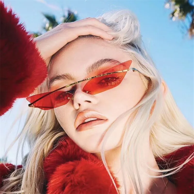 2020 летние модные солнцезащитные очки унисекс разноцветные маленькие