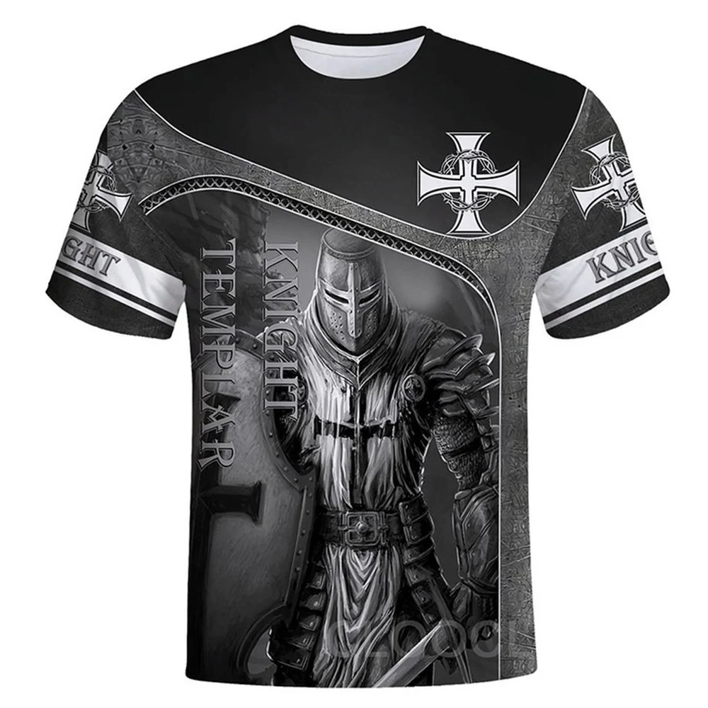 

Футболка CLOOCL средневековые Рыцари темплары, модная повседневная футболка унисекс в стиле Харадзюку С 3D принтом и коротким рукавом, топы для...