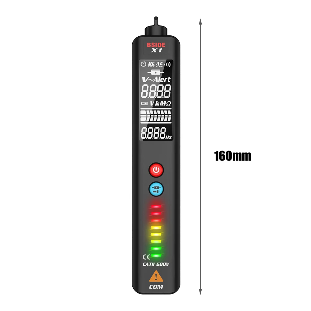 

Test Pencil Intelligent Non-contact Voltage Detector Multimeter Voltmeter Electric Voltage Pen LCD Display Smart Tester
