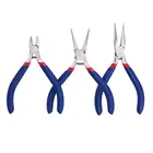 Набор ювелирных плоскогубцев, 3 шт.компл., #50, стальные короткиекруглыебоковые плоскогубцы, инструменты для изготовления ювелирных изделий, бисероплетение