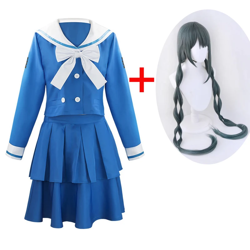 

Anime Danganronpa Chabashira Tenko Cosplay Costume Women's Sailor Clothing Halloween Carnival Show Clothes