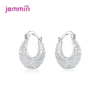 925 sterling silver womens drop earrings bohemian hollow earrings vintage jewelry wholesale