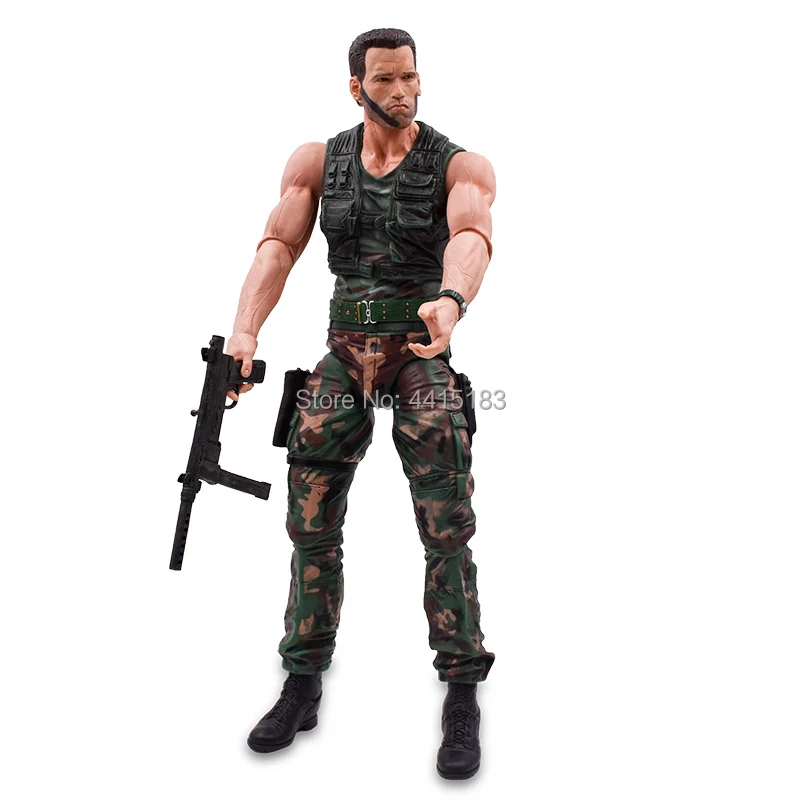 Neca юбилей инопланетяне Хищник джунгли патруль Unmasked в масках демон извлечение патруль противостояние Маскировка голландская фигурка