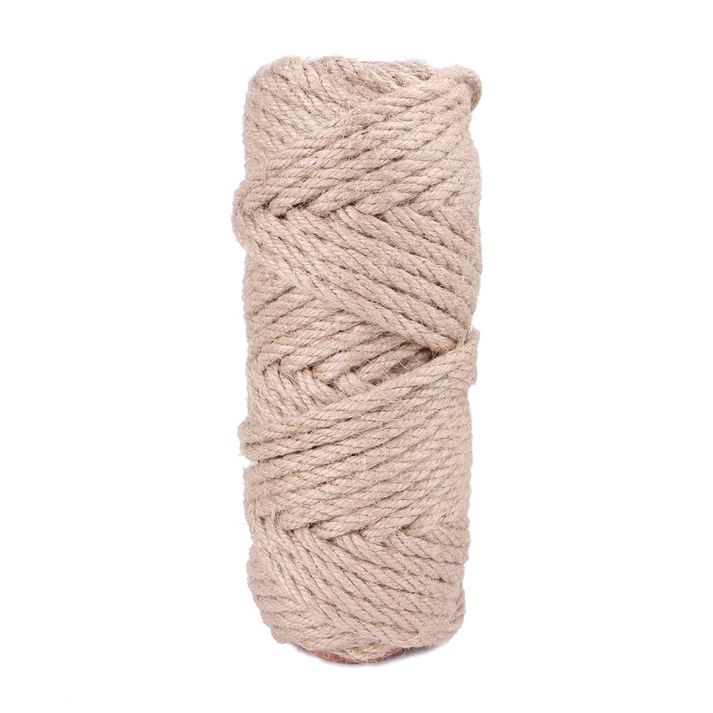 

DIY Cat Scratching Rope Sisal Rope Cat Climbing Frame Replacement Rope Desk Legs Binding Rope Cat Sharpen Claw Rope 10M 30M 50M