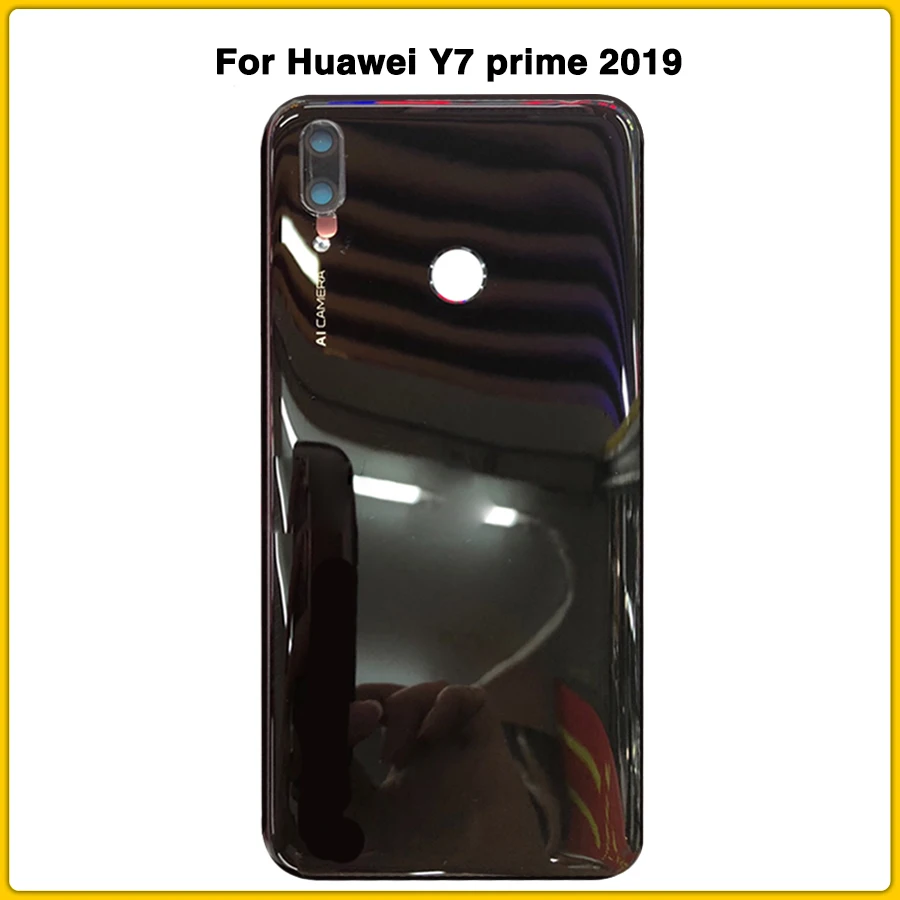10 шт. новый задний Y7 2019 корпус чехол для Huawei Prime батарея задняя панель Задняя
