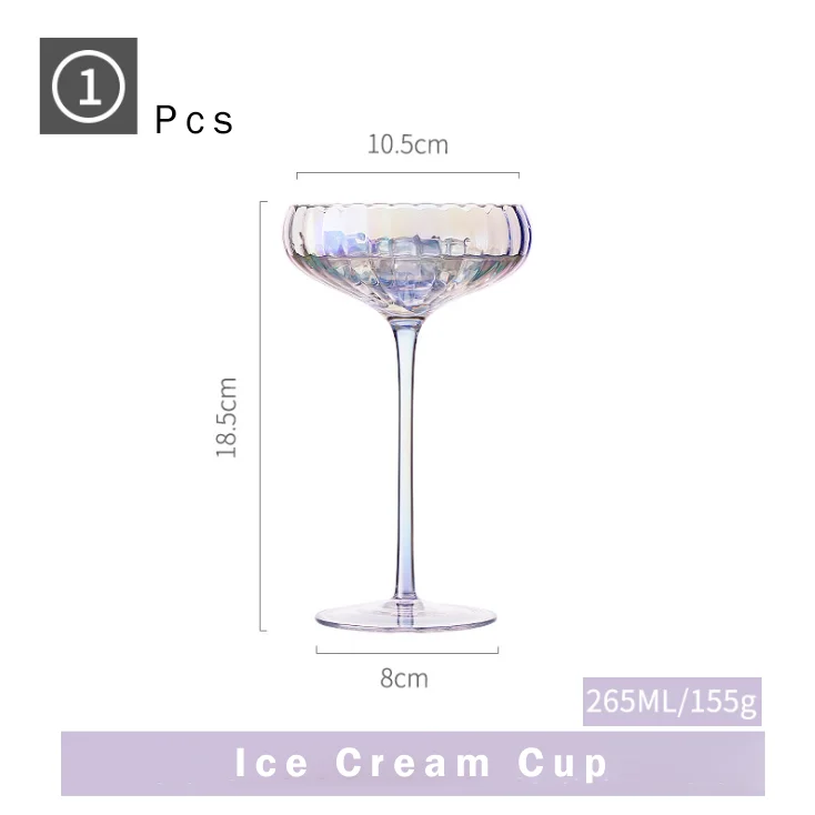 

Радужный хрустальный бокал для вина Olevo