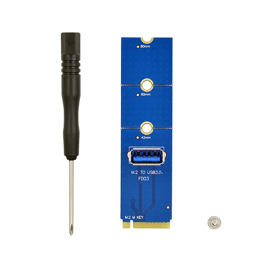 

NGFF M.2 to USB 3.0 Transfer Card Extender M2 to USB3.0 Adapter Converter for PCI-E Riser Card Graphics GPU Mining Miner