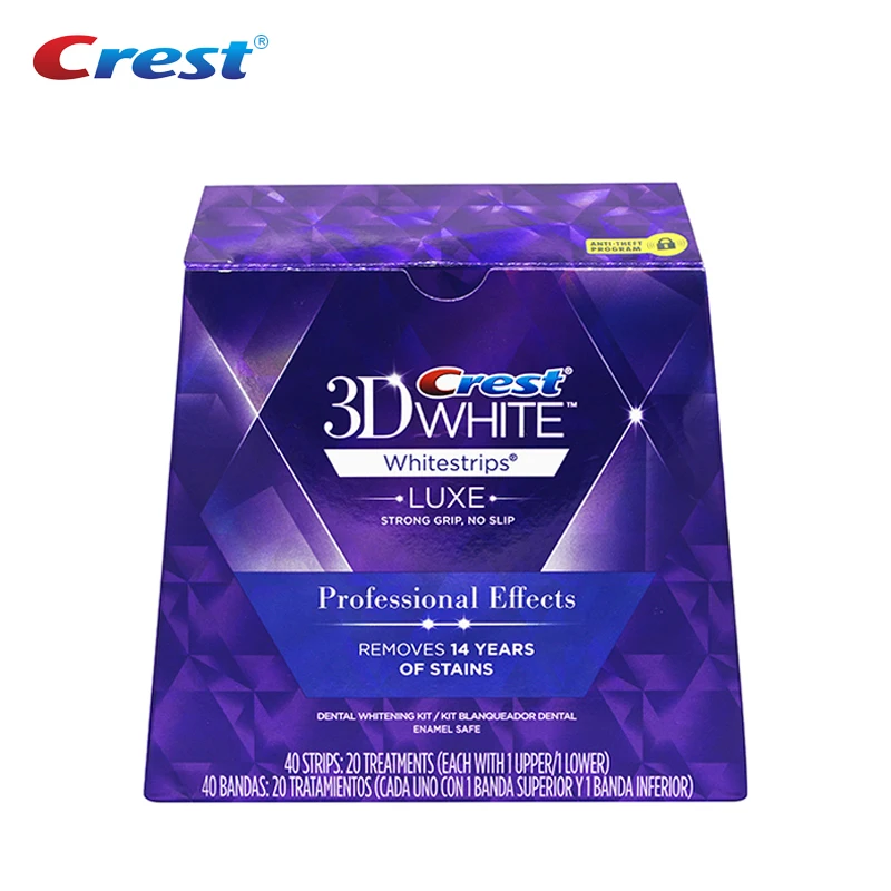 Crest 3D отбеливающие полоски для профессионального эффекта Отбеливание зубов