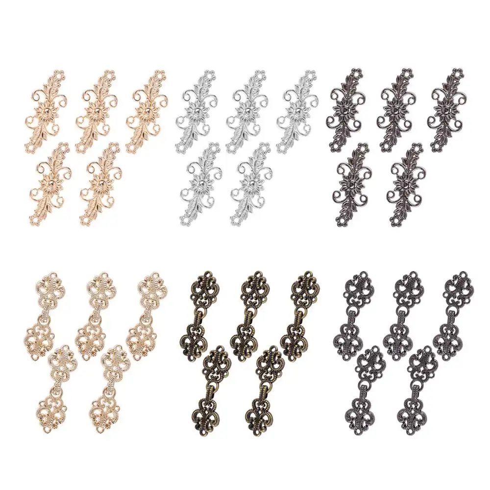 5 пар вихревой накидка с цветочным узором плащ Застежка молния в стиле ретро В