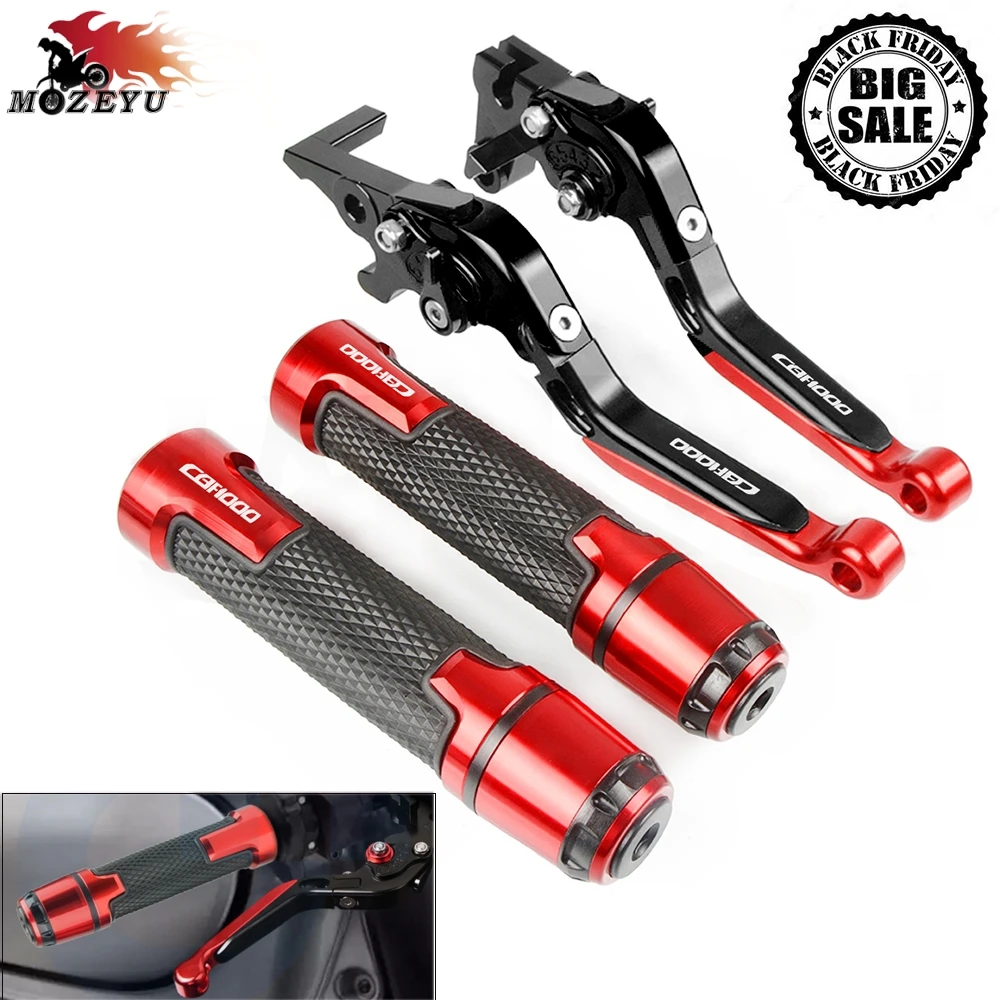 Для HONDA CBF1000 CBF 1000 2006 2009 2008 2007 CNC Складной тормозной рычаг сцепления и ручки руля