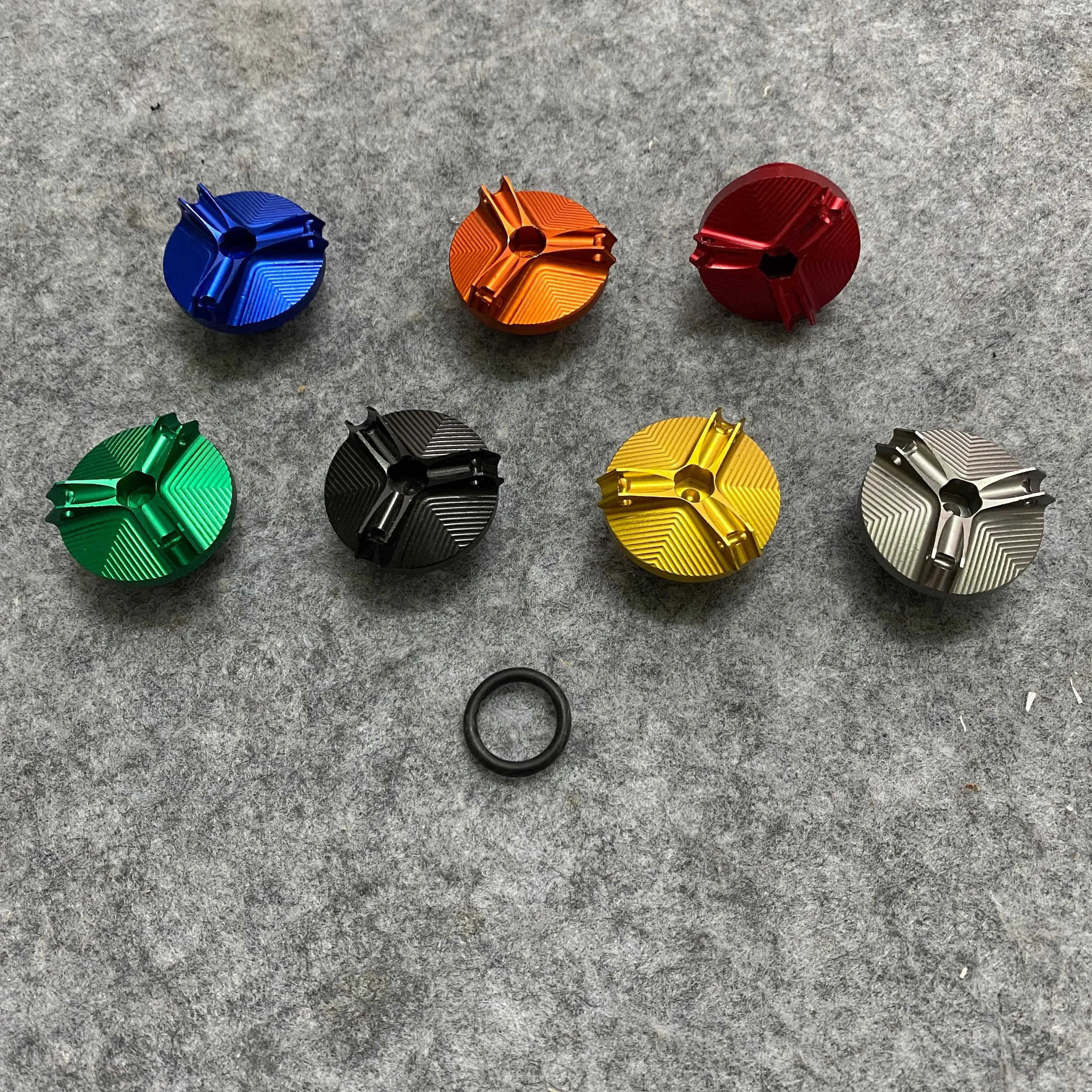

Motorcycle CNC Engine Oil Filter Cup Plug Cover Oil screw cap For HONDA CRF150R CR125R CR250R CRF250R CRF450R CRF450X CRM250R AR