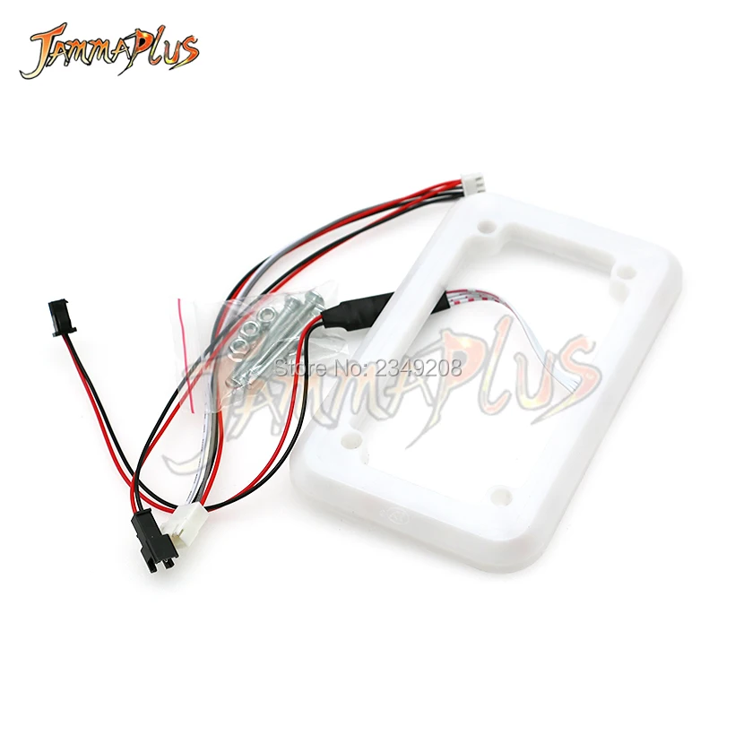 10pcs coin selector multi Coin Acceptor Colorful DC12V LED Decorative Frame For Arcade Game Crane Claw Vending machine | Спорт и