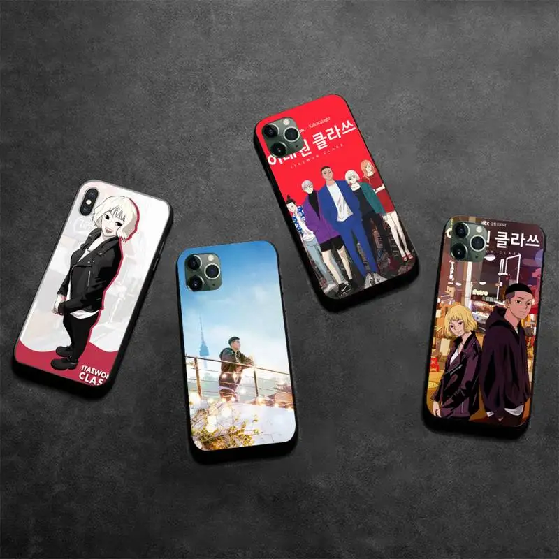 

HUAGETOP ins Korea itaewon class Soft Phone Cover for iPhone 11 pro XS MAX 8 7 6 6S Plus X 5S SE 2020 XR case