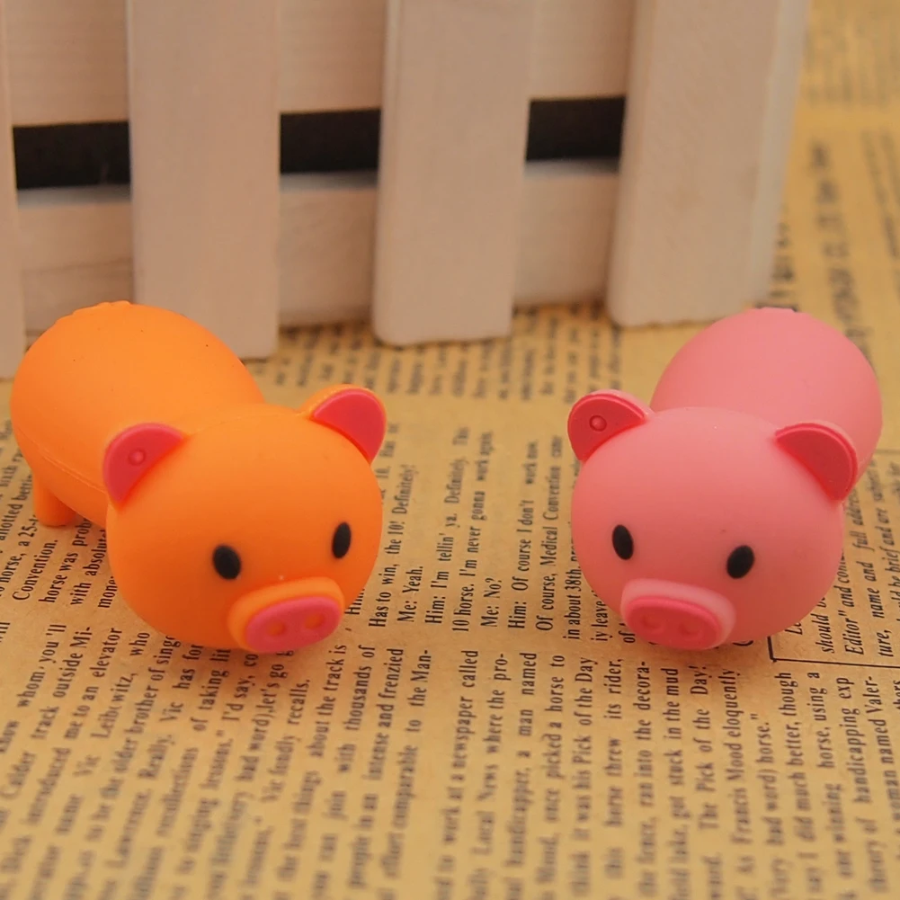 

Lovely pig usb flash drive 64gb memroy stick pen drive 32gb 16gb 8gb 4gb cartoon pig u disk real capacity pendrive cle