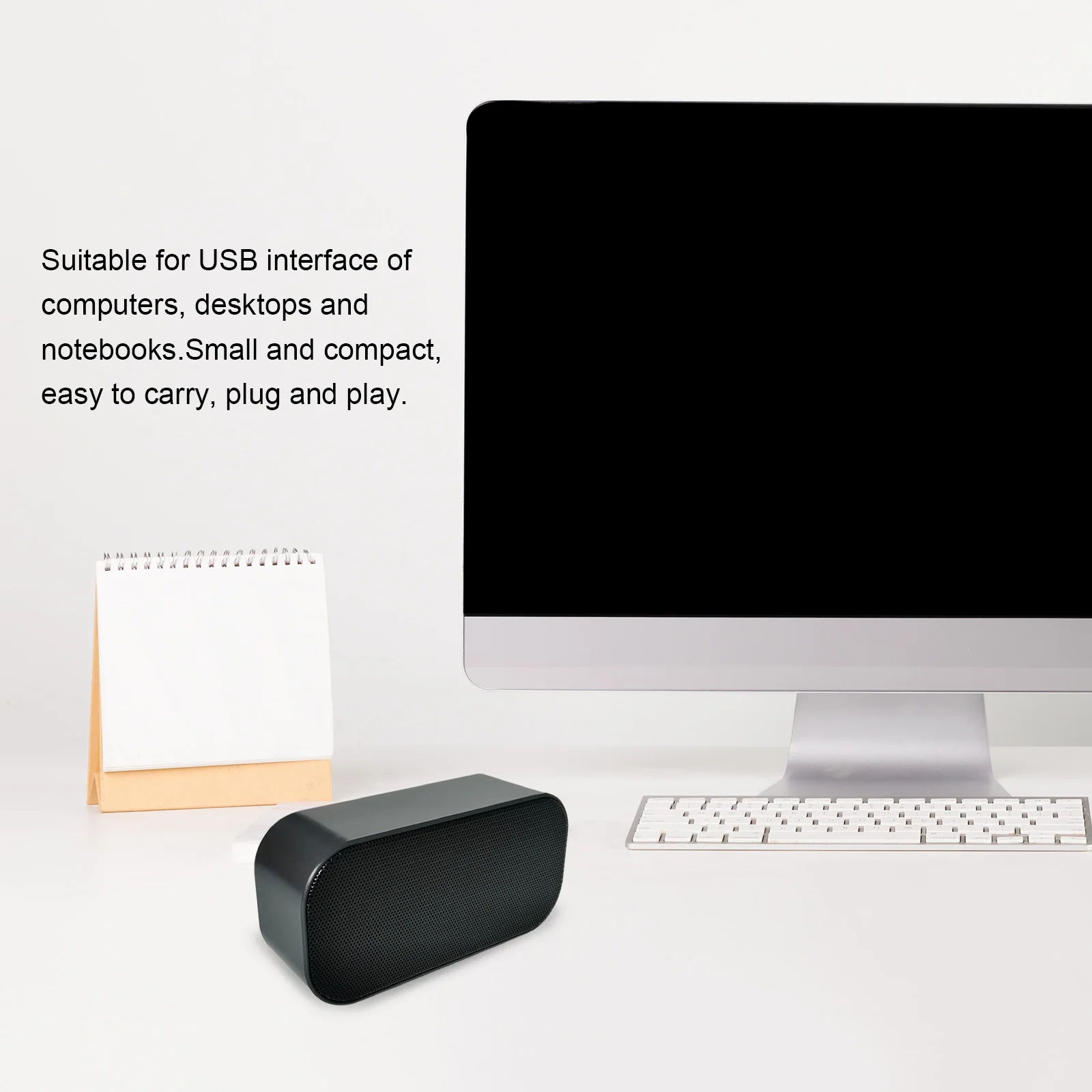 Компьютерный динамик с питанием от USB для настольного ПК Windows ноутбука подключи и