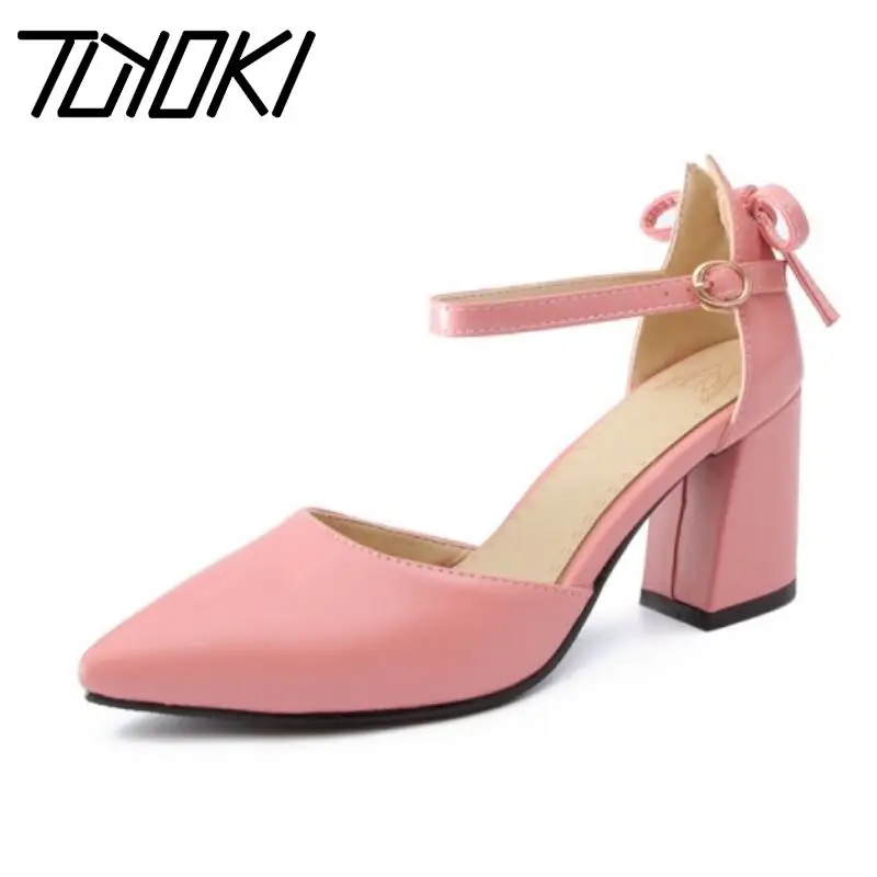 

Taoffen/Женские Простые сандалии вечерние модные летние туфли из искусственной кожи женская свадебная офисная обувь с пряжкой; размеры 32-46