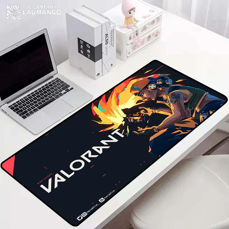 

Большой игровой коврик для мыши и клавиатуры Valorant