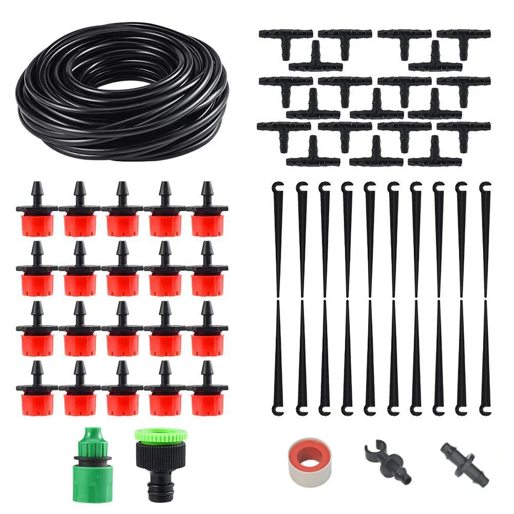 

Automatic Watering Drip Irrigation System Hose Dripper Gardening Tools and Equipment Water Auto Irrigator for Flower Plants Lawn