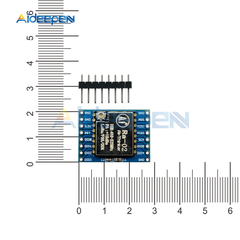 SX1278 LoRa модуль 433 м 10 км Ra-01 Ra-02 Ai-Thinker беспроводной расширенный спектр передачи разъем для умного дома доска «сделай сам»