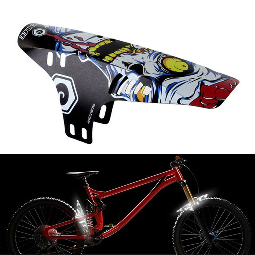 MTB Mudguard Set Bicycle Front Rear Cycling Road Mountain Bike Fender With 6 Fixing Ties Accessories | Спорт и развлечения
